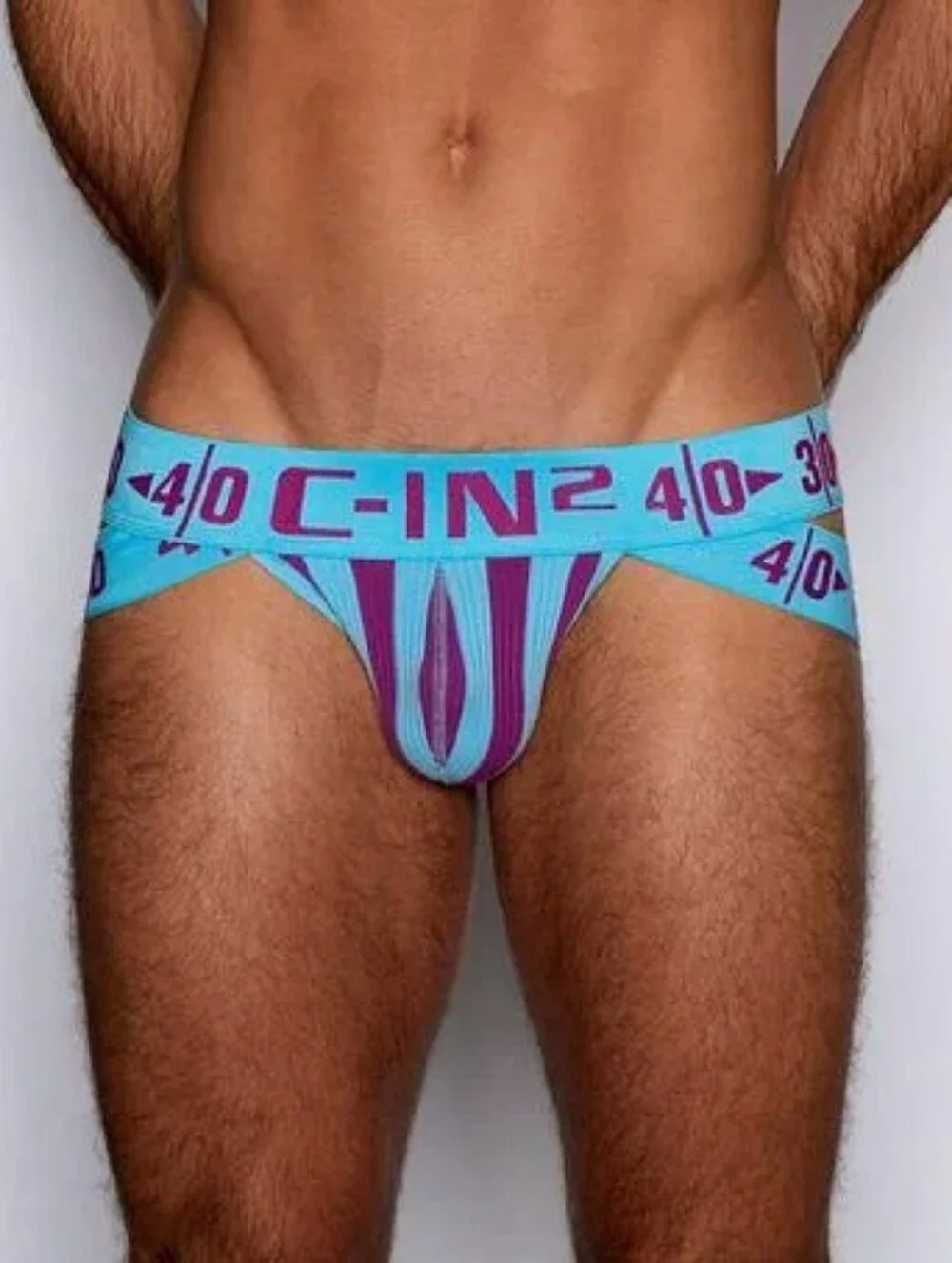 C-IN2 Men's H+A+R+D Hustle Brief Underwear New Size Large
